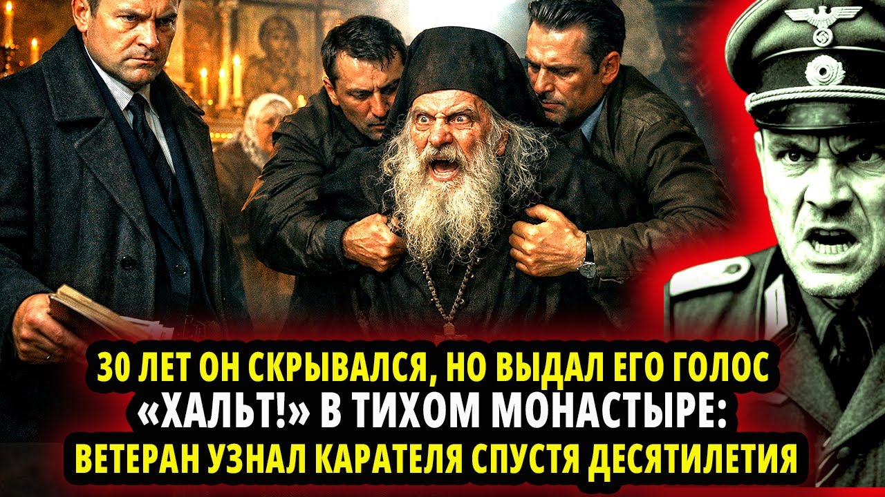 «ХАЛЬТ!» В ТИХОМ МОНАСТЫРЕ: ВЕТЕРАН УЗНАЛ КАРАТЕЛЯ 30 ЛЕТ ОН СКРЫВАЛСЯ, НО ВЫДАЛ ЕГО ГОЛОС