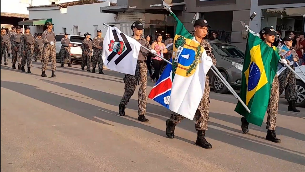Desfile cívico 7 de setembro 2025 Tenente laurentino cruz RN 