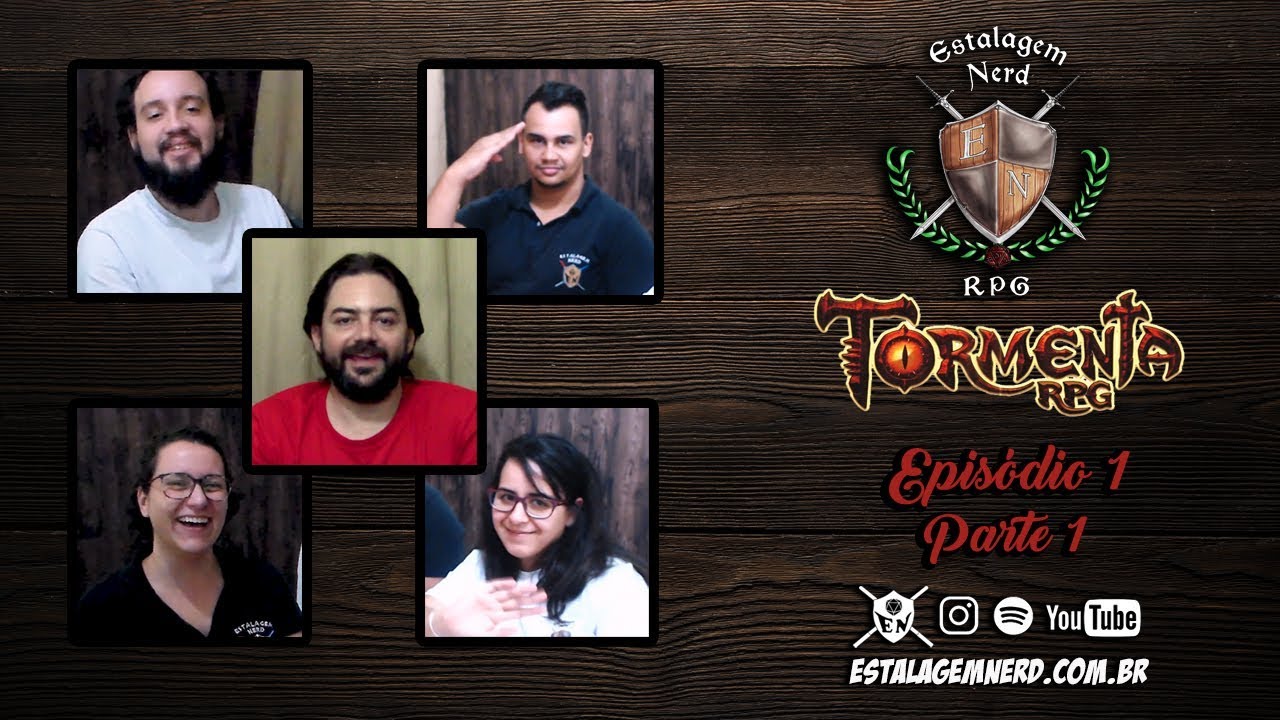 Campanha Tormenta RPG - Episodio 1 - Parte 1