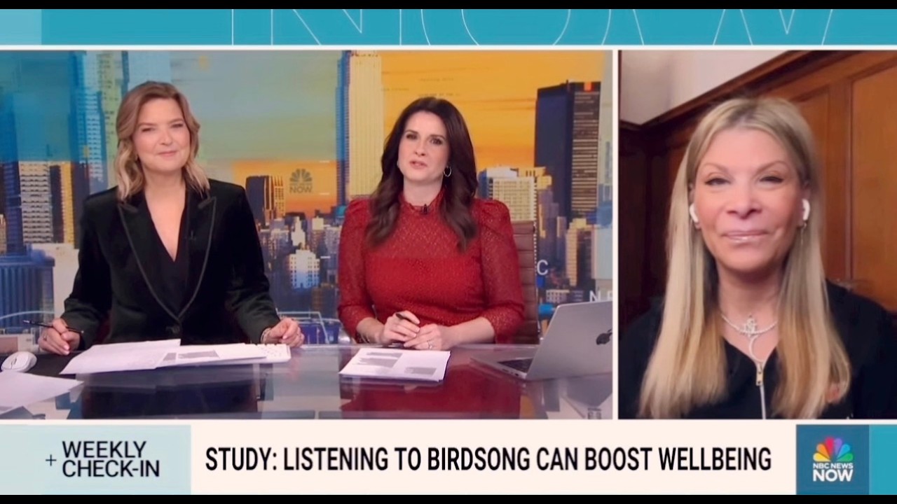 NBC News Now Weekly Check-In | Listening to Birdsong can Boost Wellbeing