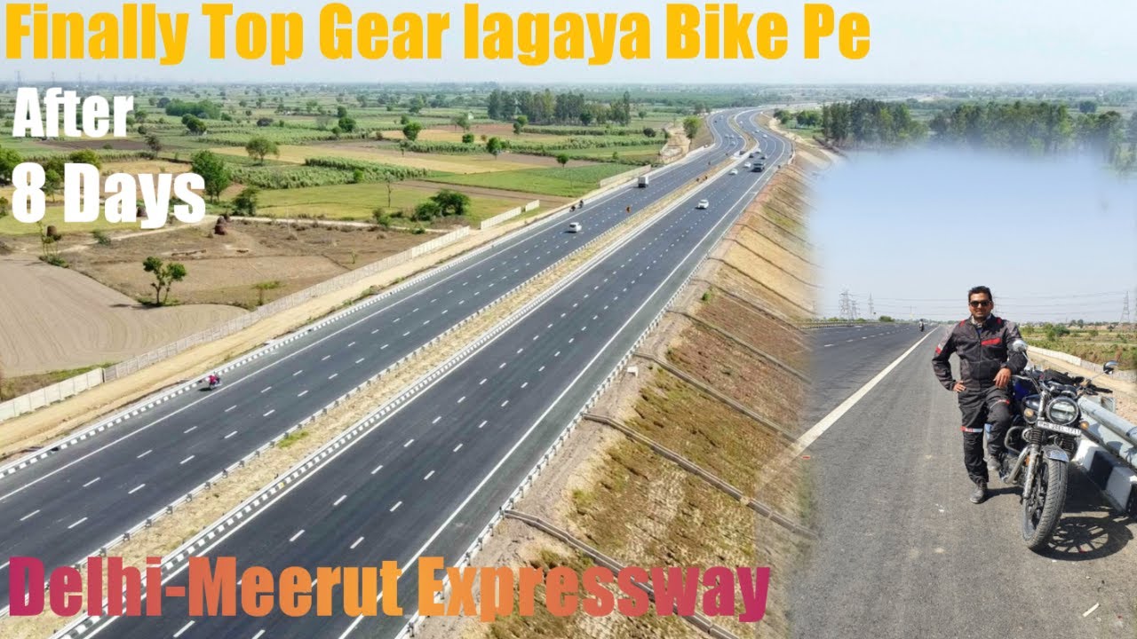 Tehri to Gurgaon | Day-8 | Last Episode | Delhi-Meerut Expressway | Honda Highness | Bike Ride |