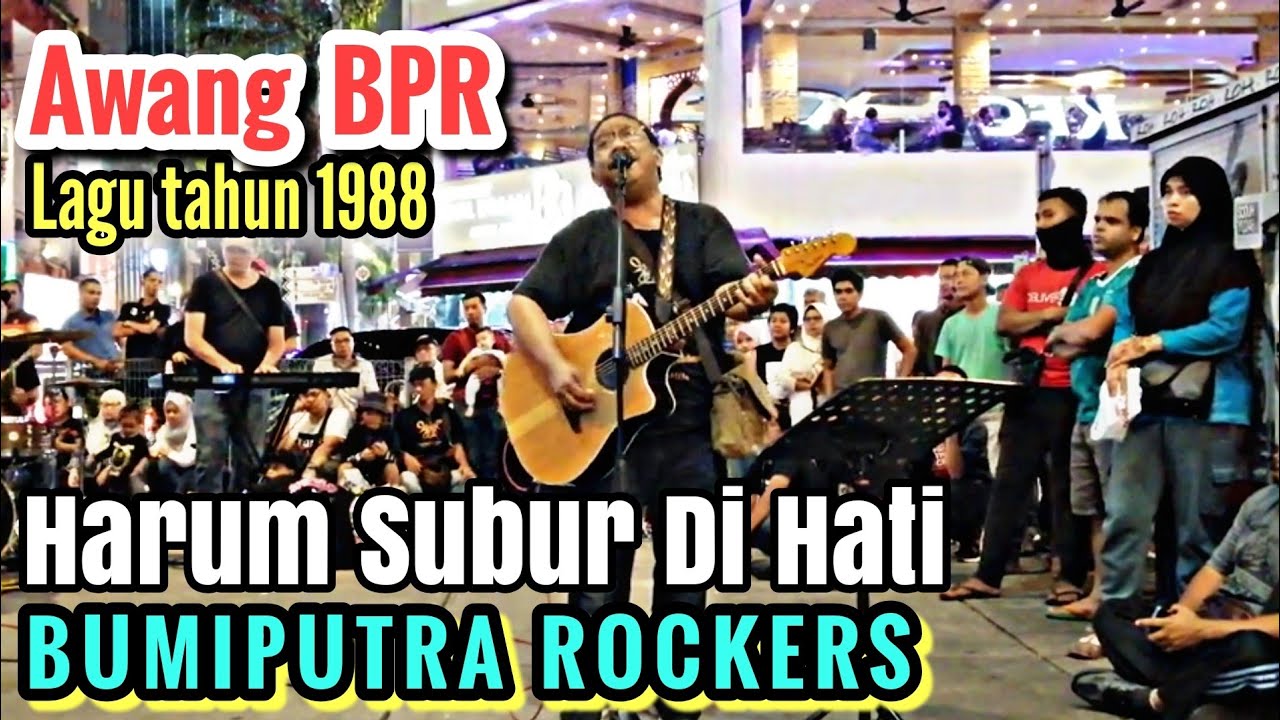 GITARIST kumpulan BPR beb! Abang Awang BPR turun jamming bersama Sentuhan.PADU teruk time gitar solo