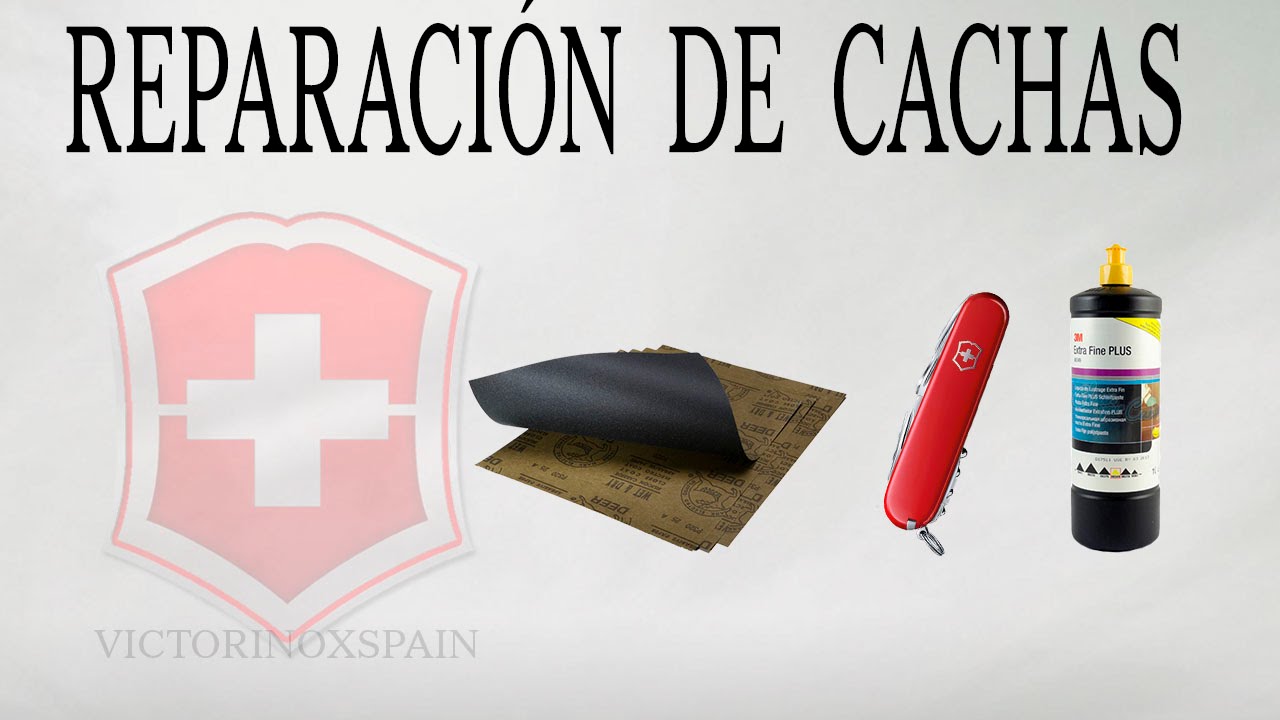 Victorinox tricks and tips - Cómo reparar tus cachas / how to repair your victorinox handles