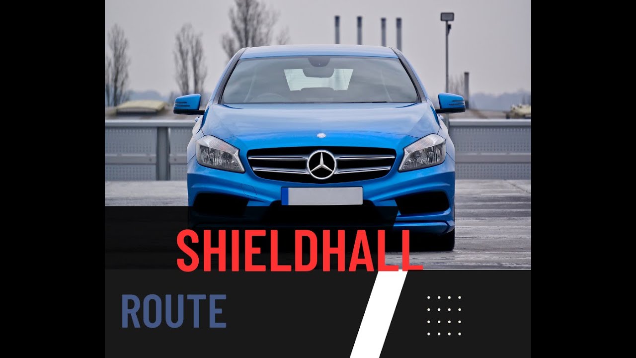 Glasgow Shieldhall driving mock test 2024 - A walk through the test area