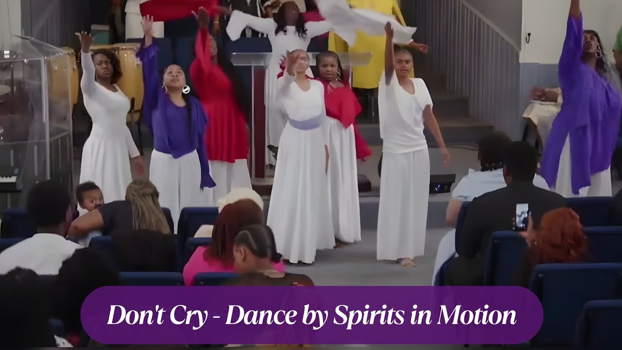 Spirits in Motion Dance - Don't Cry by Kirk Franklin - April 2025 - We don't own the rights