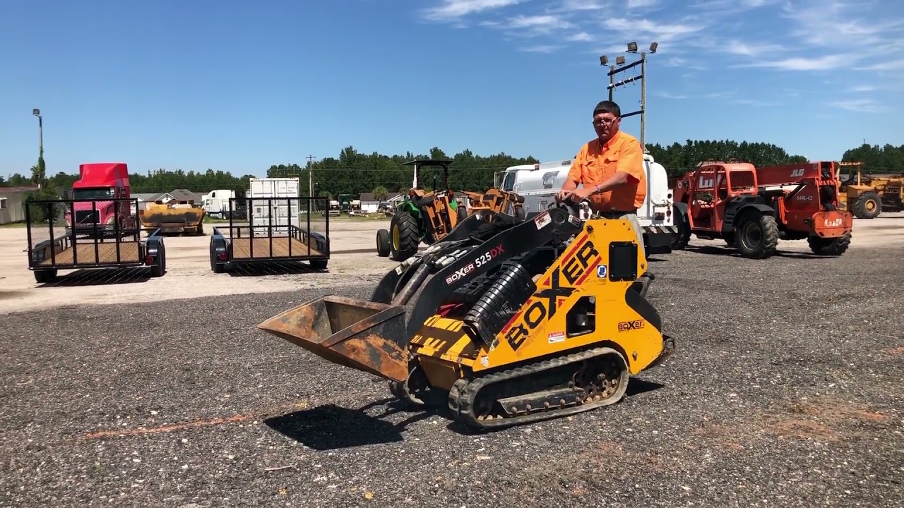 MOBARK BOXER 525DX WALK/STAND BEHIND SKID STEER LO  For Sale