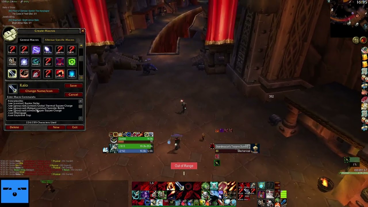 Trap Weaving practice for Kalogarn (for Alliance)