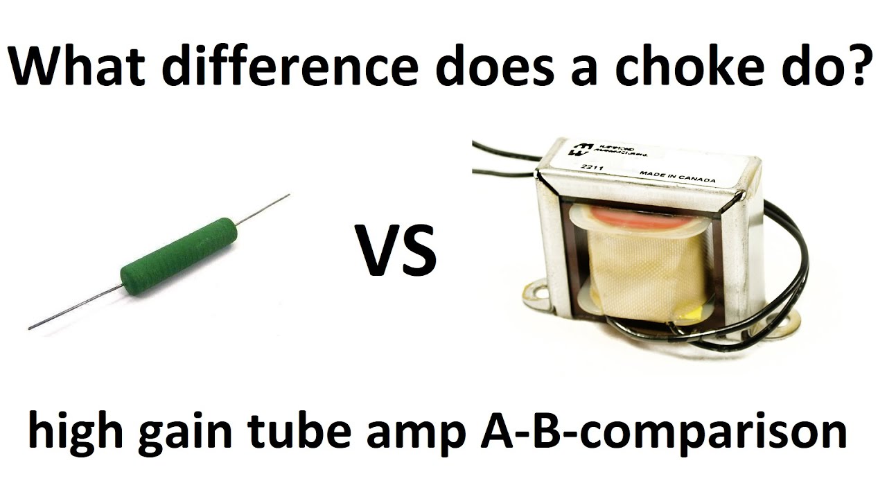 What difference does a Choke Mod do to a Tube Amp in a Metal Situation?