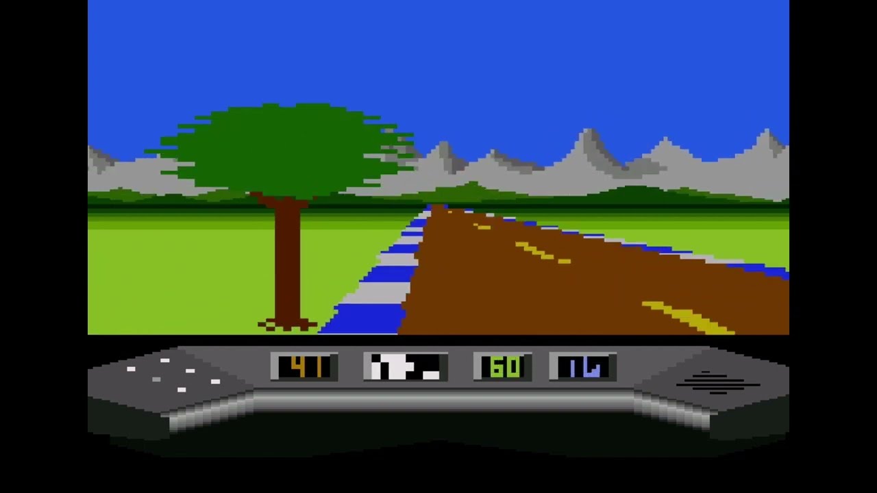 Atari 8-bit:- Elektraglide