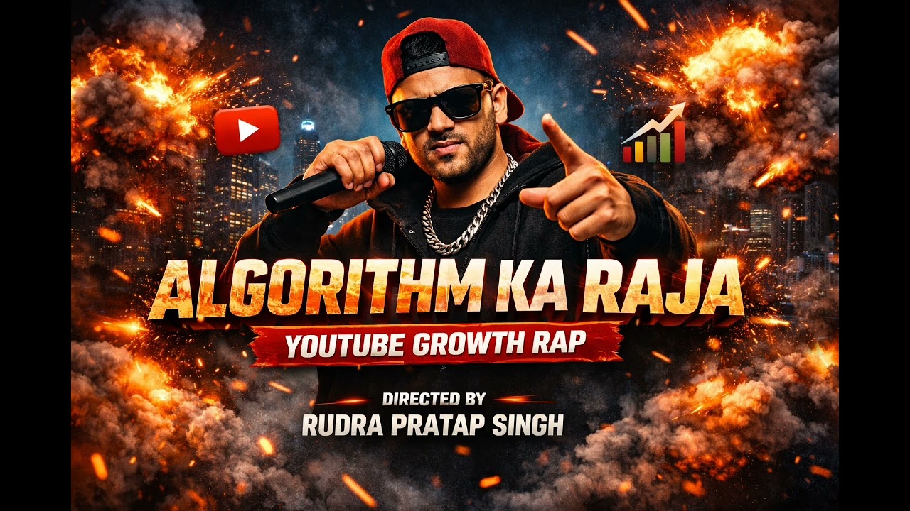 Algorithm Ka Raja 🔥 | YouTube Growth Rap Song 2026 | Motivational Hindi Rap | Viral Creator Anthem