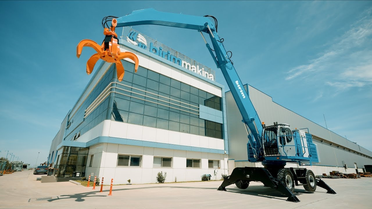 Diesel + Electric Hybrid Material Handler 14M / Dizel + Elektrikli Hibrit Elle&ccedil;leme Vinci 14M