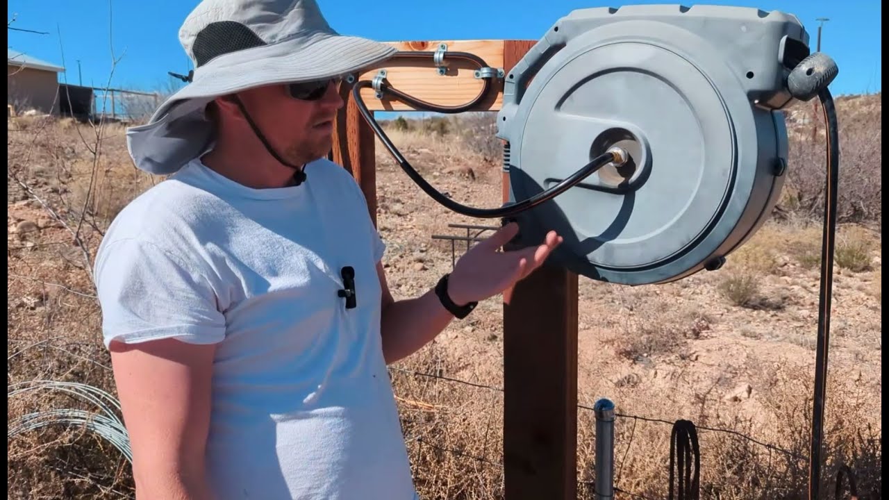 This 130' Retractable Hose is Amazing! :EIB Farm and Family 4