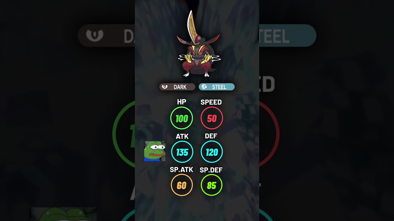 Kingambit поставит мат вашим противникам в соревновательных играх Scarlet и Violet #pokemon