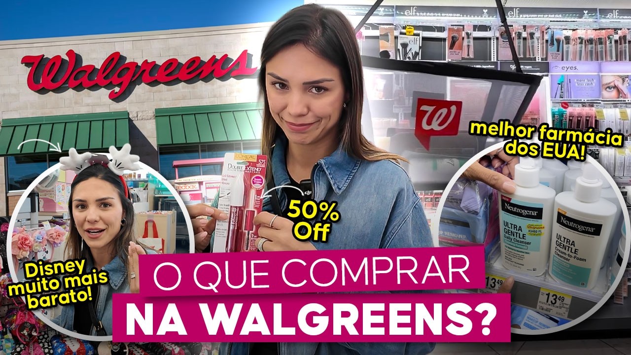 WALGREENS OU WALMART? O QUE VALE MAIS A PENA EM ORLANDO