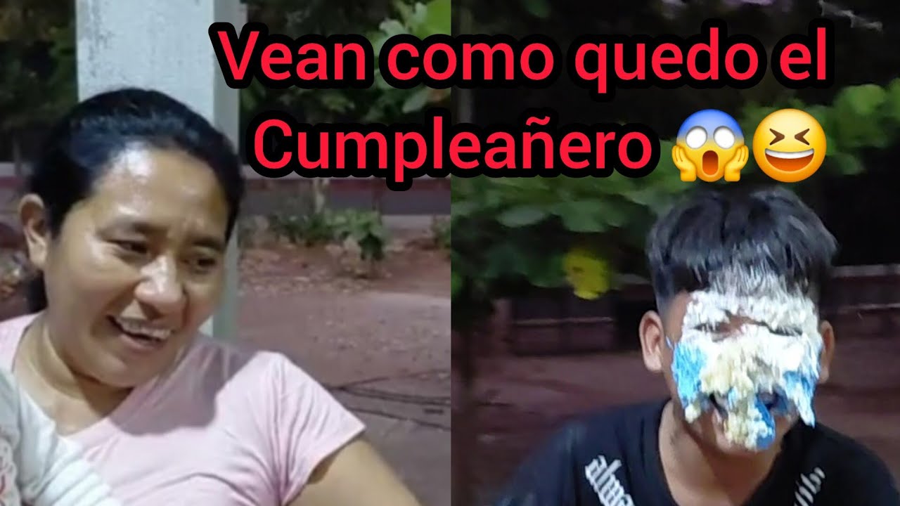 Vean esta sorpresa que le dio doña lilian a el cumpleañero 🥳😋