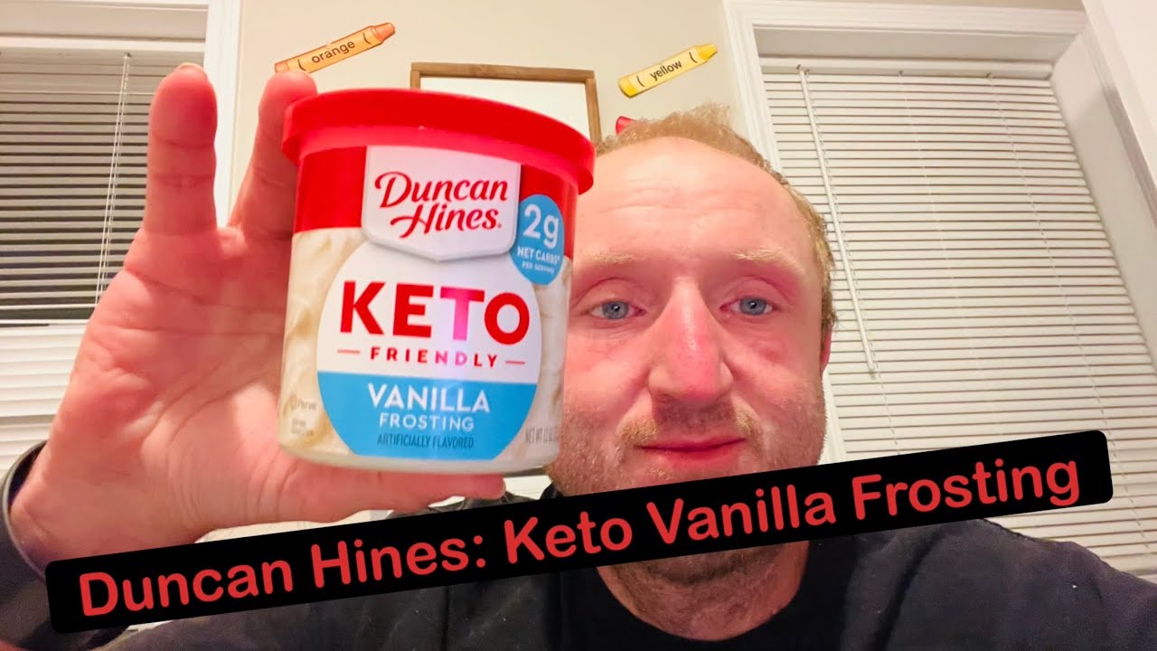 Duncan Hines: Keto Vanilla Frosting
