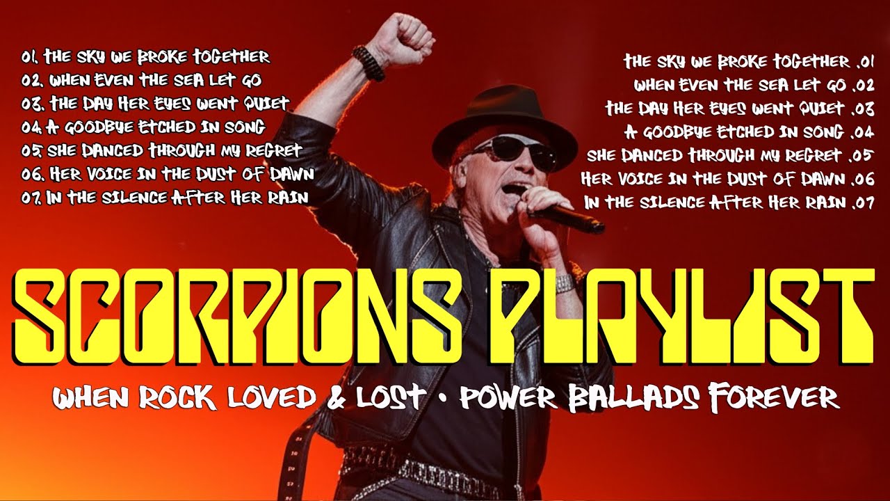 When Rock Loved & Lost – Power Ballads Forever | Scorpions Music Playlist