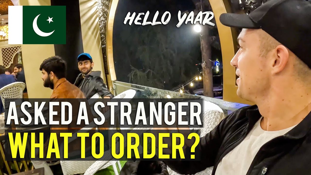 Мы спросили незнакомца, что заказать 🇵🇰