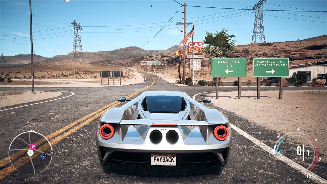 Need For Speed: Payback - Ford GT - Open World Free Roam Gameplay (PC HD) [1080p60FPS]