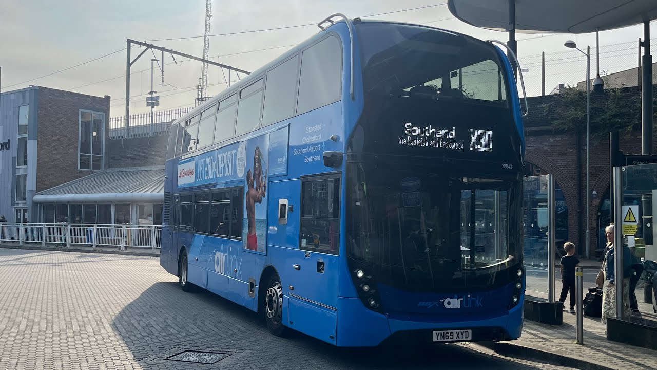 ZF Gearbox | Episode 2 | First Essex Scania N250UD ADL Enviro400 MMC 36843 YN69 XYD Working a X30