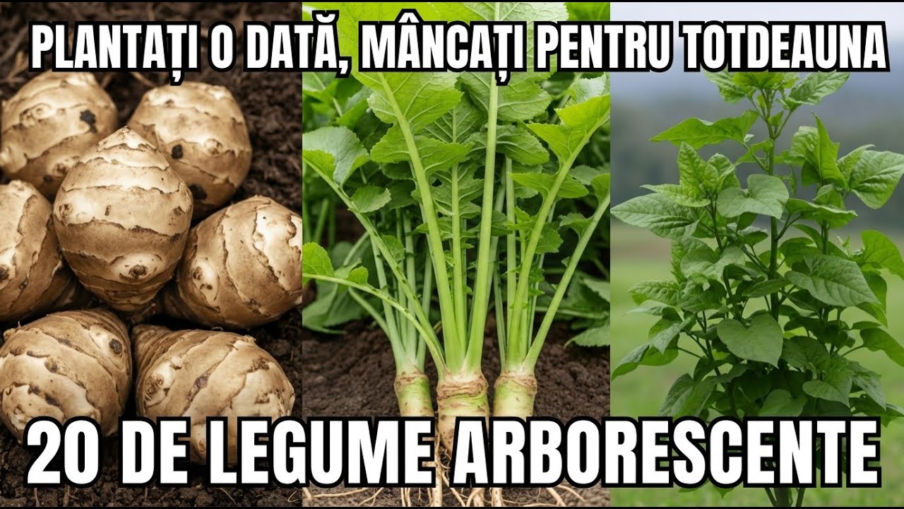 Aceste 20 De Legume Cresc Ca Niște Pomi FRUCTIFERI! Plantezi O Dată, Mănânci Pentru Totdeauna