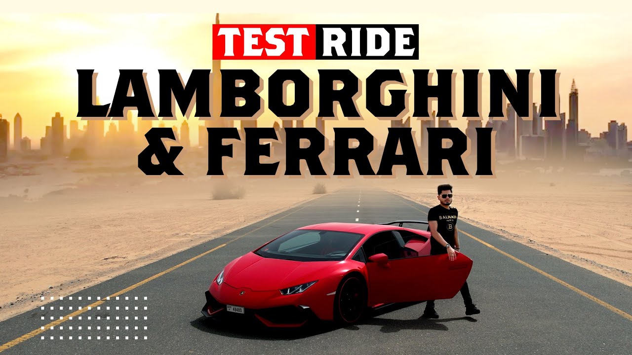 How to Rent Super Car in Dubai? || Lamborghini || Ferrari || Dubai Photoshoot || Anish Singh Thakur
