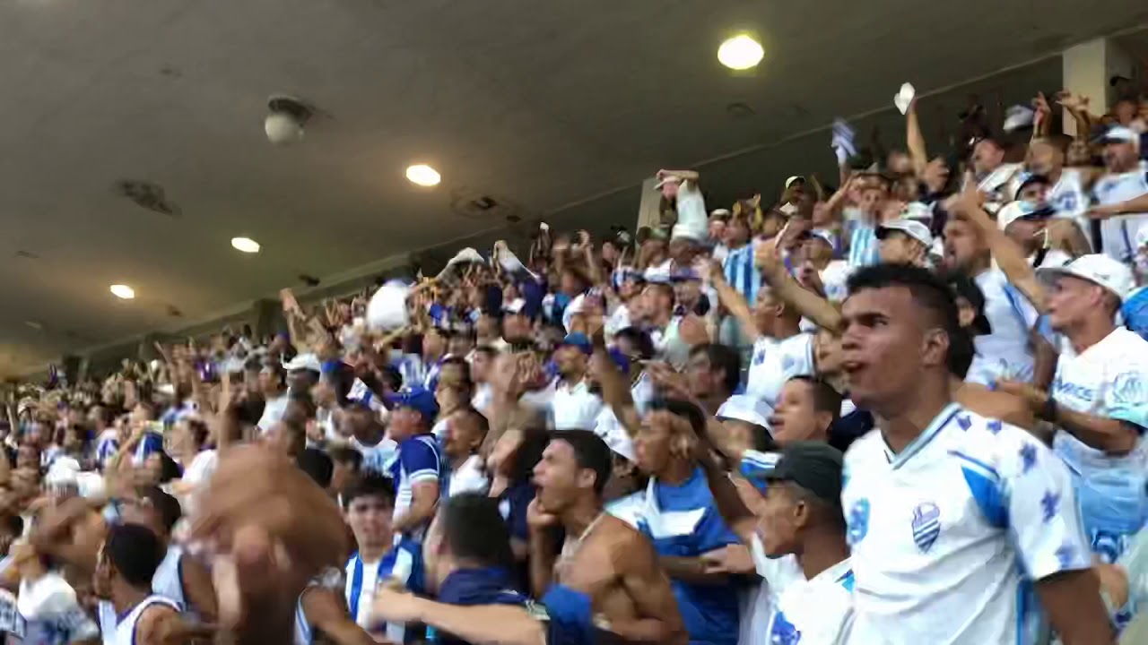 Torcida Mancha Azul- Primeiro jogo da final do Estadual CSA vs cerrebe 14/04/2019