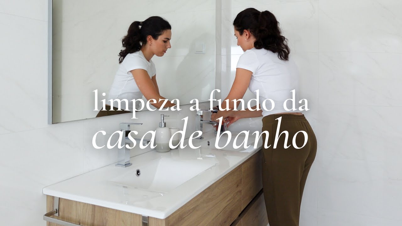 Limpeza a Fundo da Casa de Banho | Pasta de Limpeza Caseira que Limpa TUDO 😍