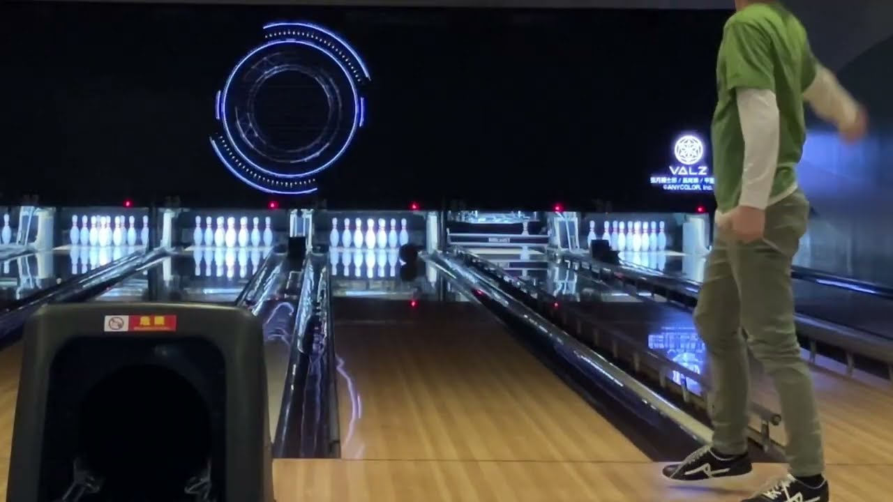 【2/7ラウンドワン②】梅田店全フロア達成#ラウンドワン #ボウリング #bowling #ムーンライトストライクゲーム #flip 