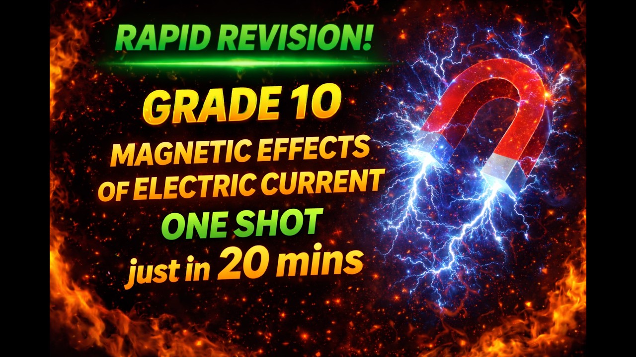 Magnetic Effects of Current/One Shot/Dr Karthick
