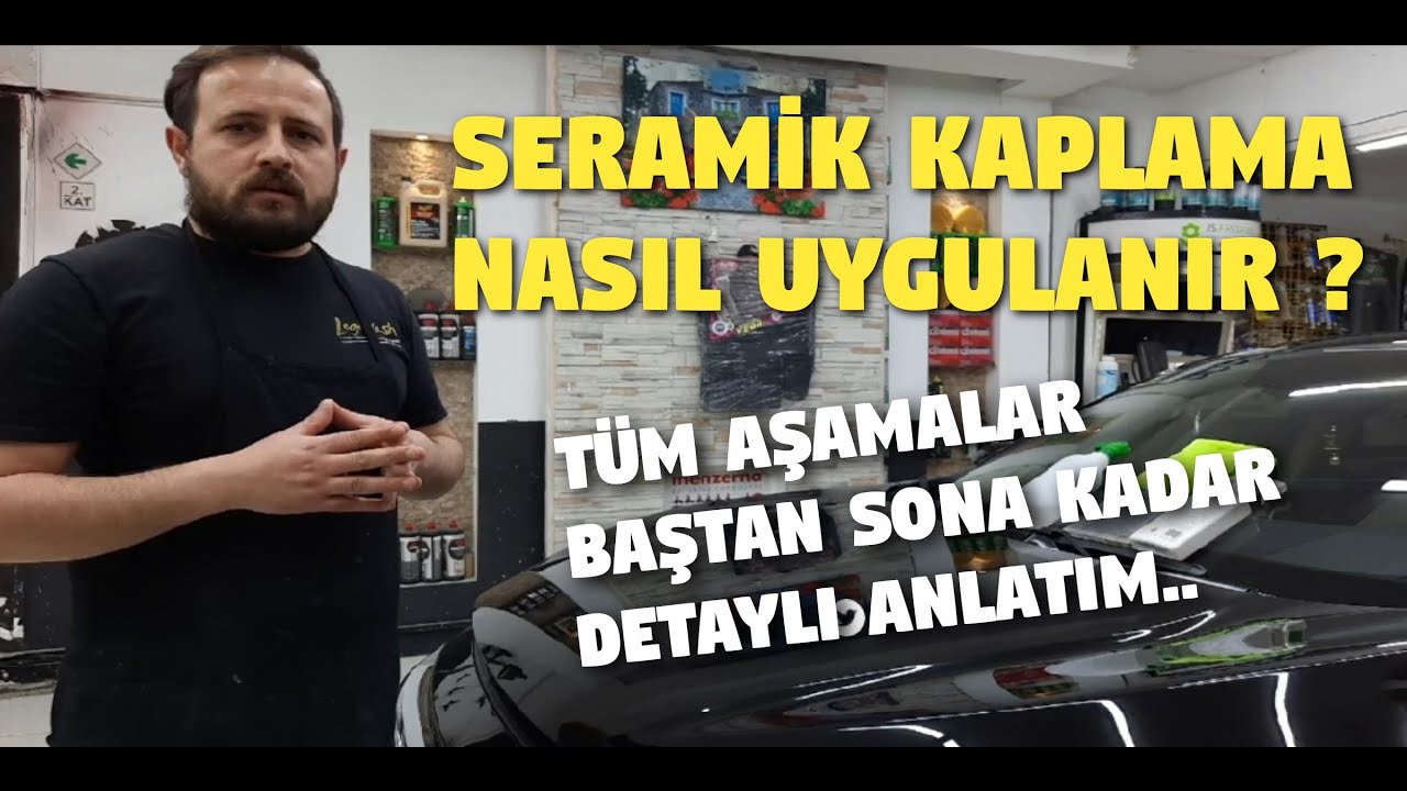 Seramik kaplama nasıl yapılır Baştan sona detaylı anlatım #seramikkaplama #boyakoruma #pastacila