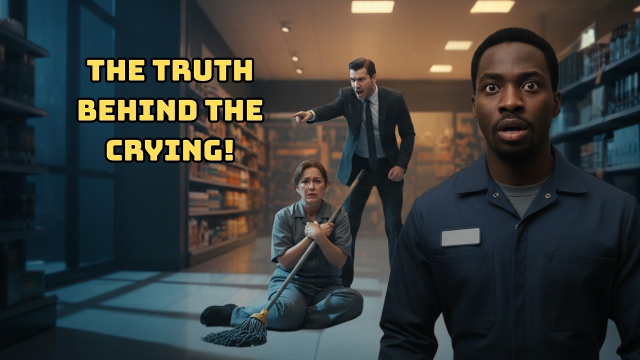 Black CEO Goes Undercover—Finds Janitor in Tears, Uncovers Dark Secret