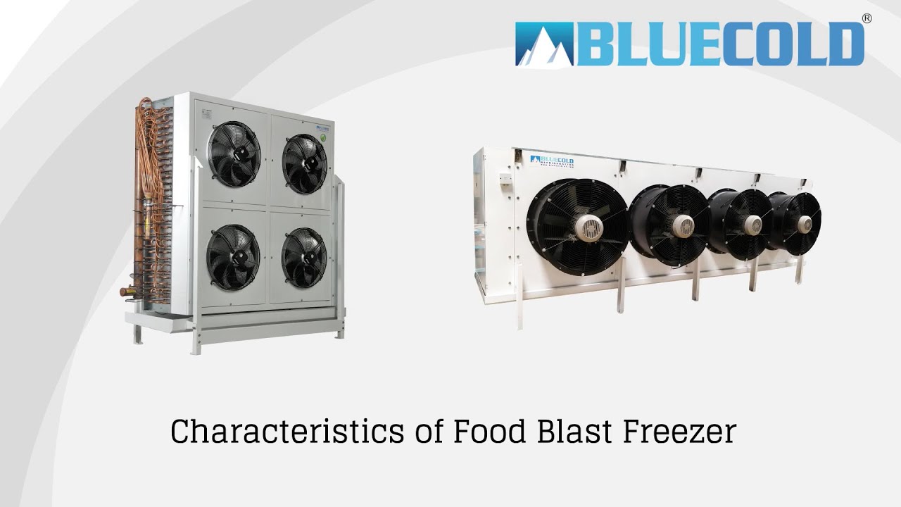 Characteristics of Blast Freezer