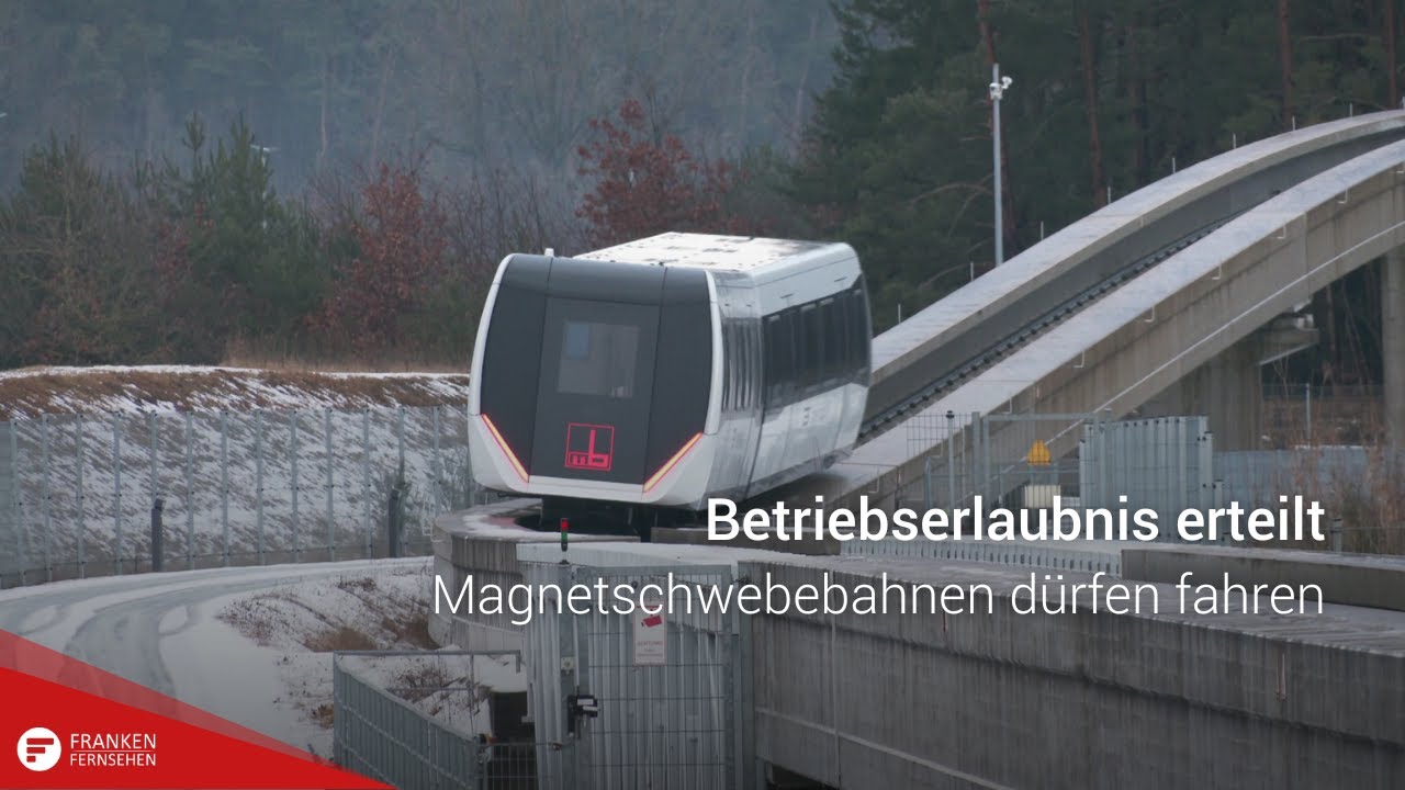 Betriebserlaubnis erteilt: In Deutschland d&uuml;rfen Magnetschwebebahnen fahren