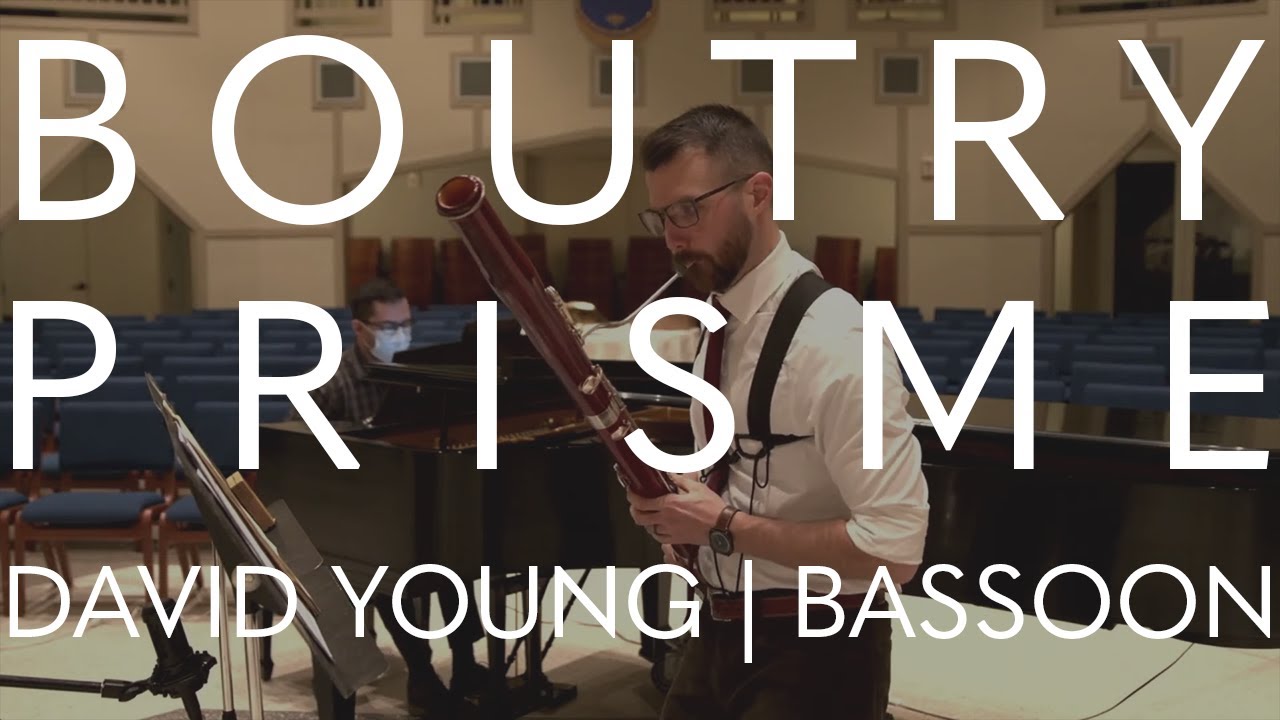 Boutry - Prisme for Bassoon and Piano | David Young, Bassoon