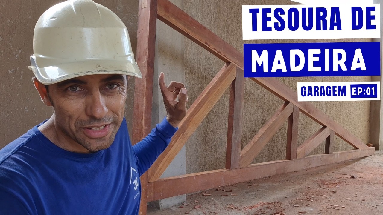 Como fazer tesoura de madeira: vídeo passo a passo, Ep:01