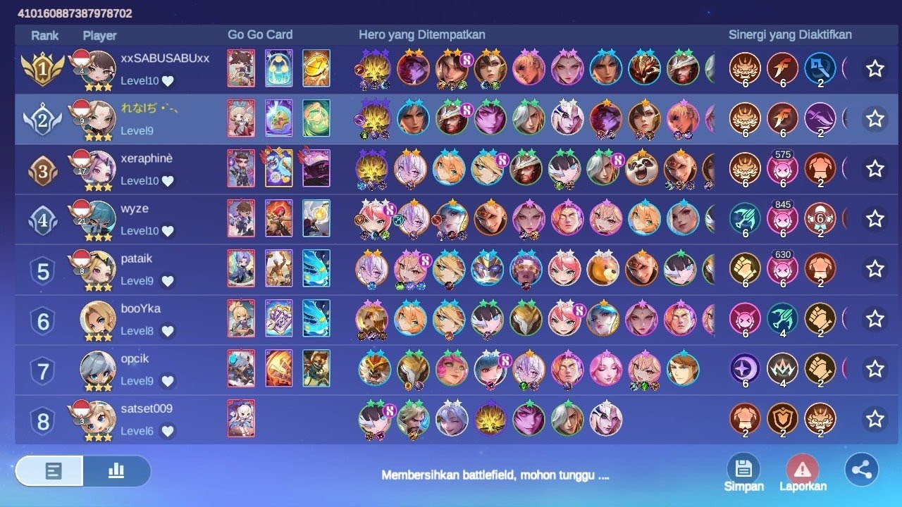 MCGG ~ Match keempat push legend ke mytic dengan commander ling, synergy Soul vessel x Kof