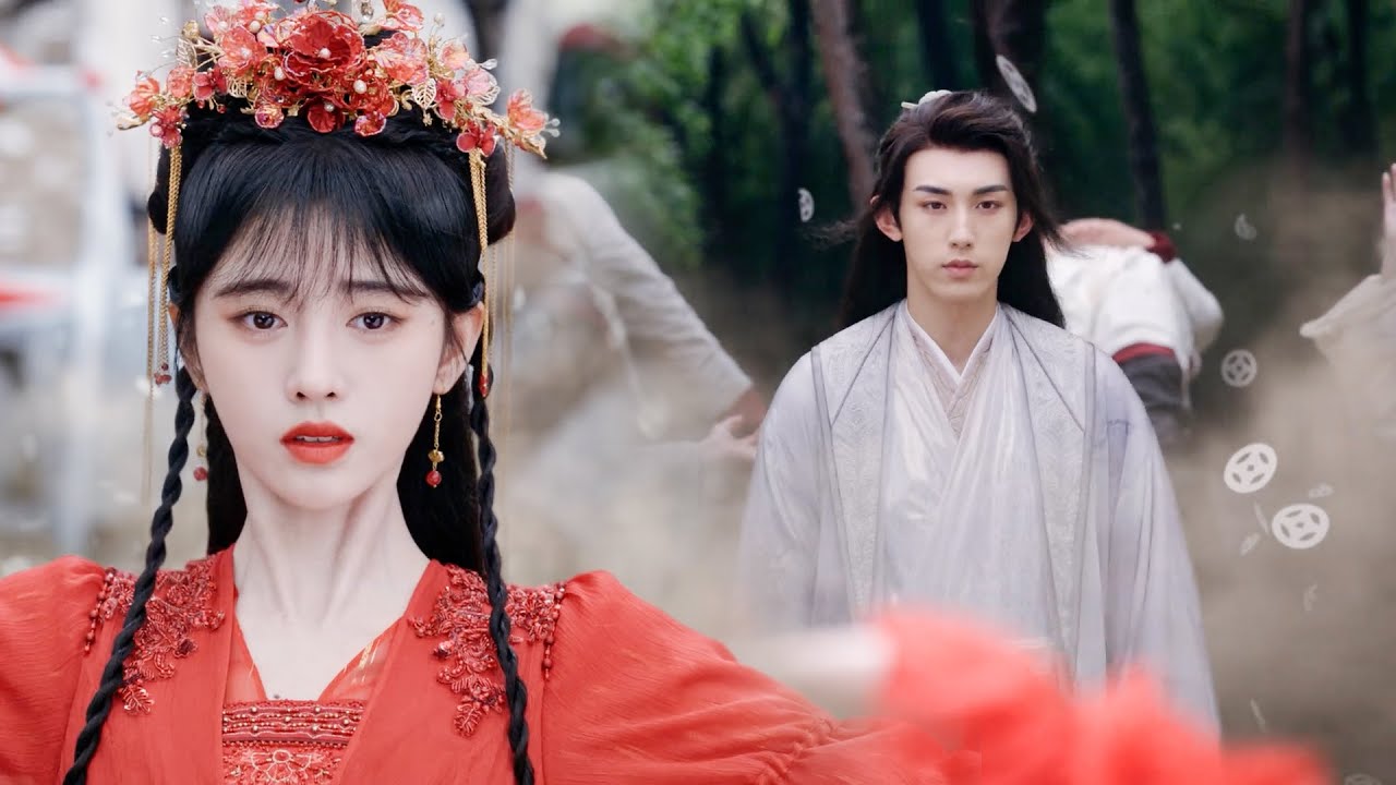 Forced to marry a dead heir for luck, Cinderella is seized back by a descending immortal