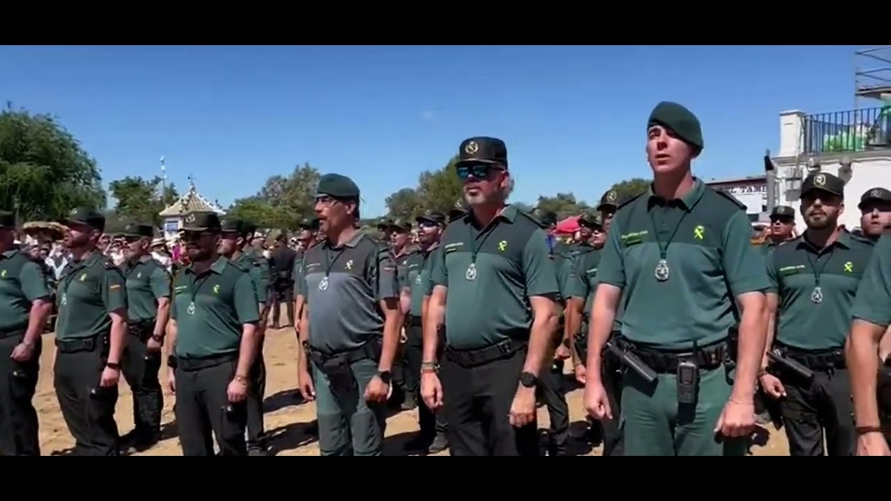 180 aniversario guardia civil . Rocío 2024.