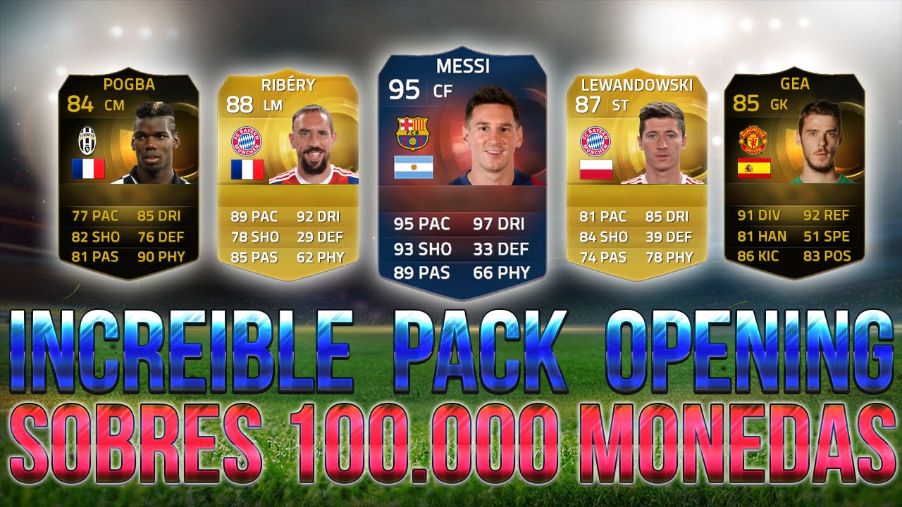 FIFA 15 | INCREIBLE PACK OPENING!! | SOBRES DE 100K