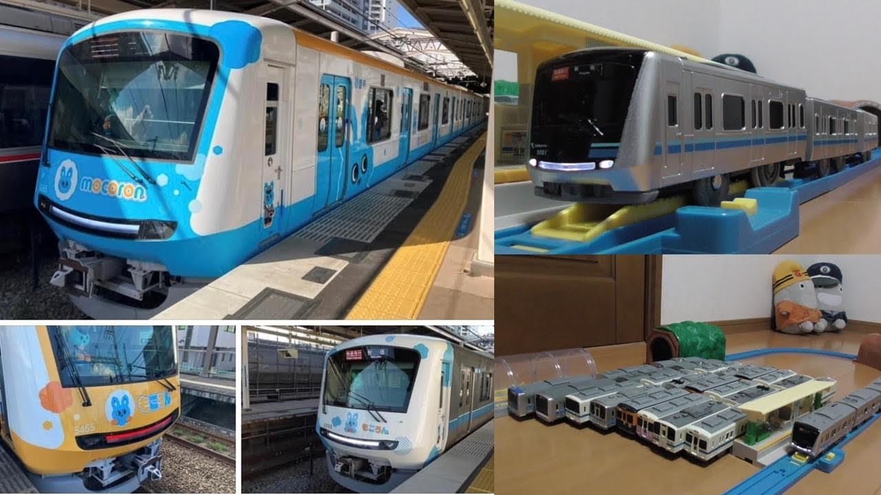 【最新版】小田急もころんフルラッピング運転開始記念通勤型車両大集合2024～プラレール電車鉄道博物館実車充実編～今回は5000形リニューアルを記念してロマンスカーVSEや地下鉄E233系と紹介致します