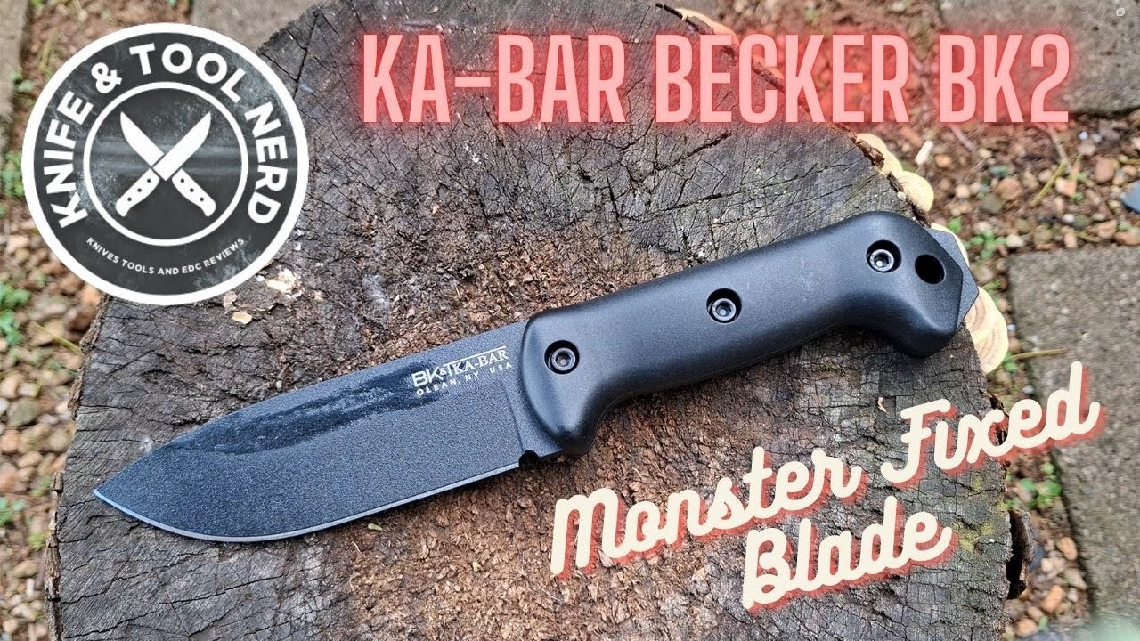 Ka Bar Becker BK2   Fixed Blade