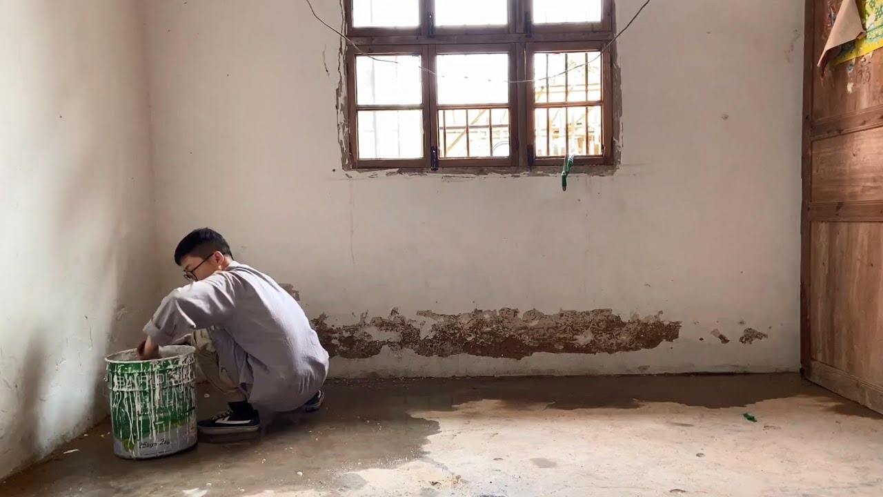 Young man spent 500 yuan to renovate his old bedroom into something like this.我的卧室改造全过程