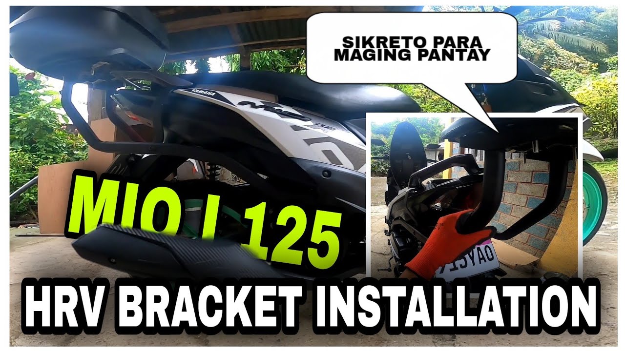 HRV BRACKET INSTALLATION | MIO I 125