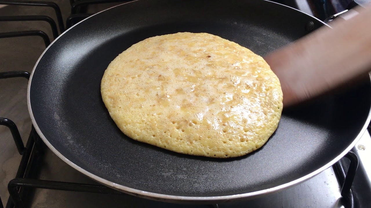 Panqueca proteica de banana
