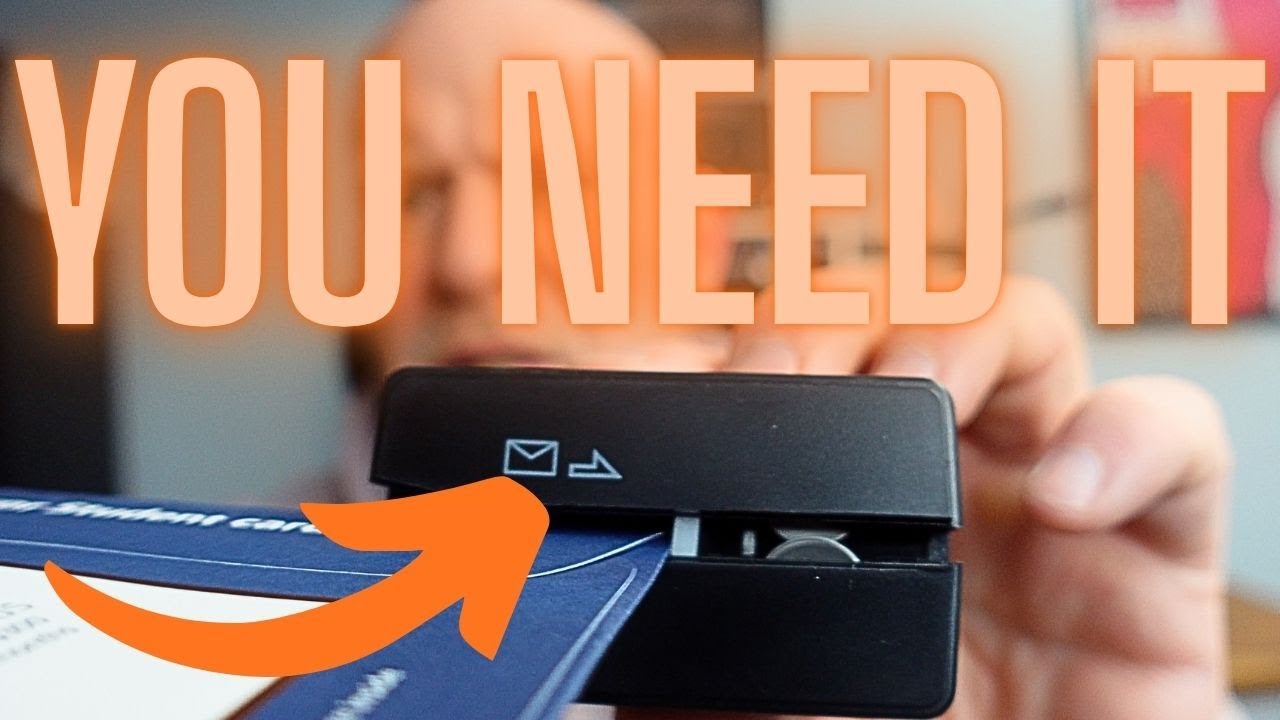 Battery Operated Electric Letter Opener Review &mdash; Fast & Safe Envelope Slitter for Home & Office!