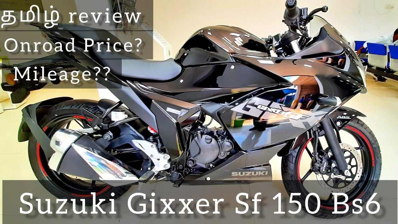 Suzuki Gixxer Sf 150  Bs6 Review | Mileage | Onroad Price | Tamil Review 🔥😎#pondicherry