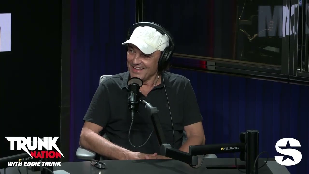 Klaus, Rudolph & Matthias of Scorpions with Eddie Trunk on Trunk Nation Aug 2025