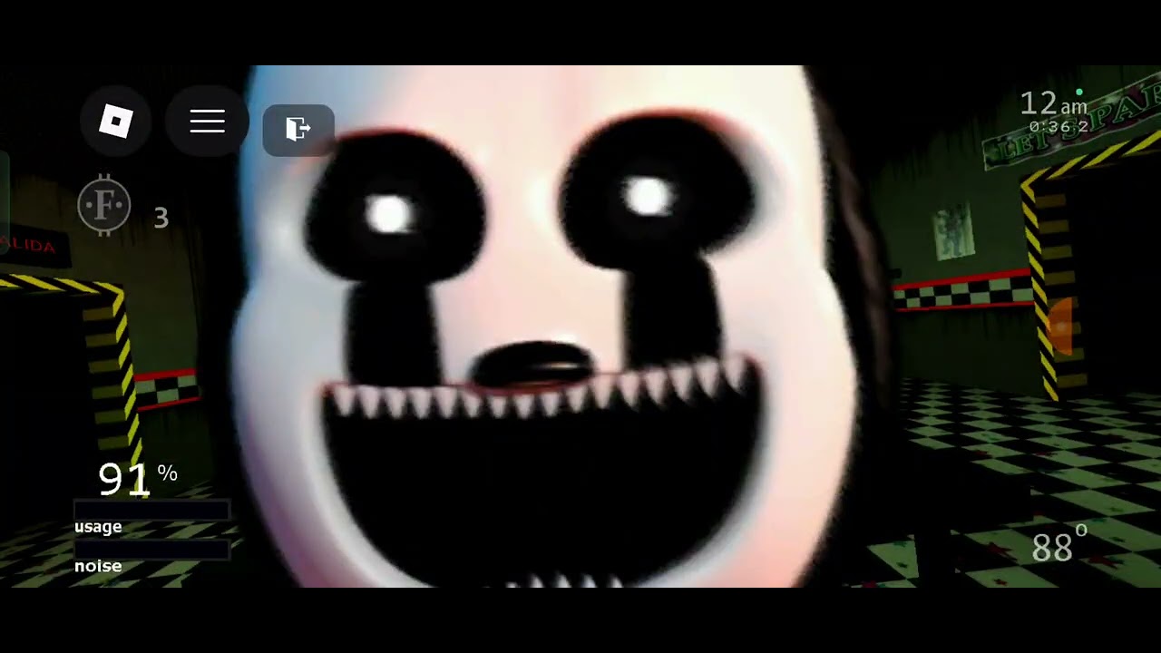 Jugando a la Ultimate custom night en roblox 