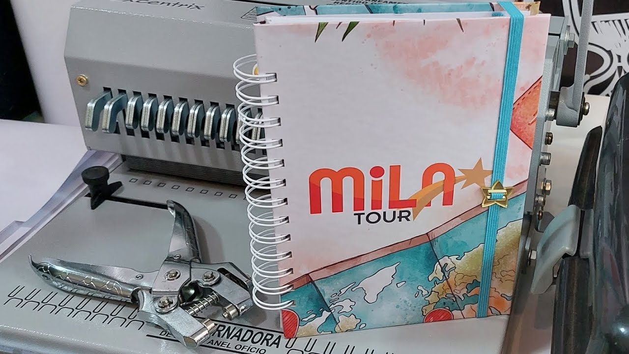 FAZENDO AGENDA PERSONALIZADA COM ELÁSTICO E PASSANTE